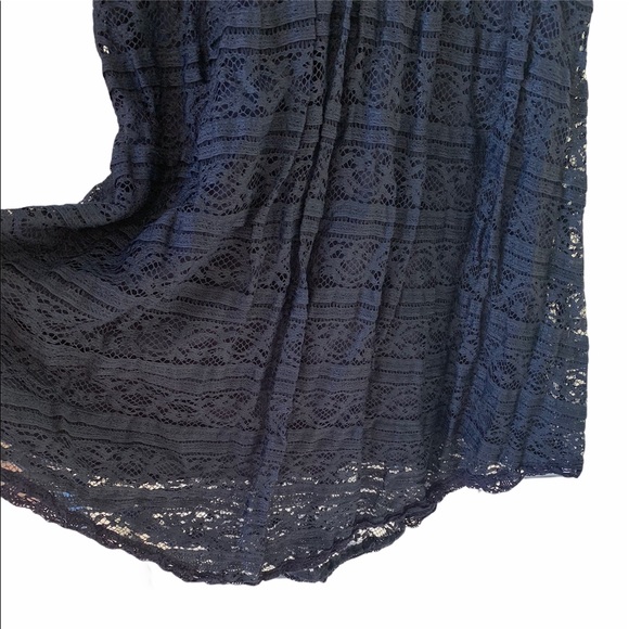 Rewind Navy Blue Lace Dress sz M - Picture 4 of 6